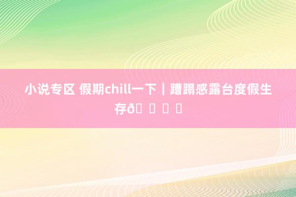 小说专区 假期chill一下｜蹧蹋感露台度假生存🏖️